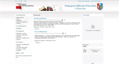Desktop Screenshot of pbw-rzeszow.bip.podkarpackie.pl