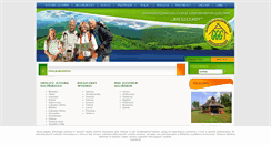 Desktop Screenshot of bieszczady.podkarpackie.pl