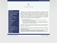 Tablet Screenshot of dotacje.podkarpackie.org.pl