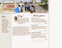 Tablet Screenshot of folklor.podkarpackie.pl